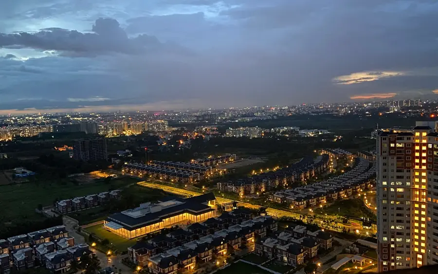 Bengaluru skyline